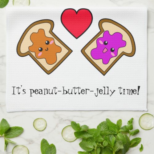 Its Peanut_Butter_Jelly Time Towel