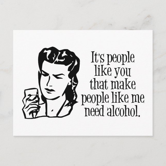 It's People Like You... Postcard (Front)