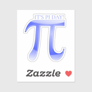 It's Pi Day! Sticker