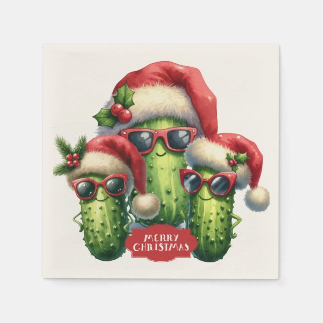 It's Pickle Time Napkins (Front)