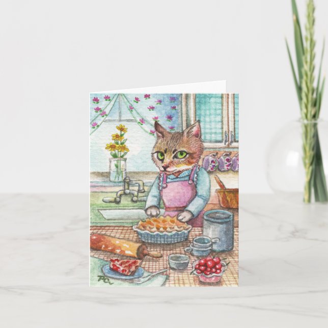 It's Pie Time Thank You Card (Front)