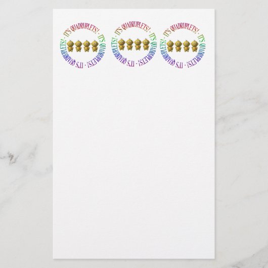 It's quadruplets! (Front)