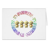 It's quadruplets! (Front Horizontal)