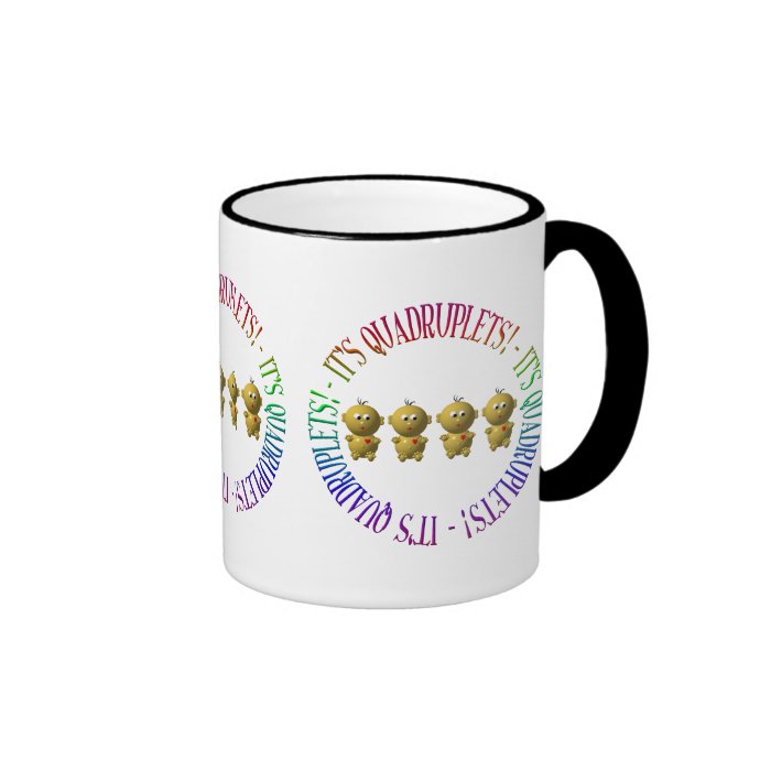 Its quadruplets coffee mug