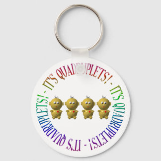 It's quadruplets! keychain