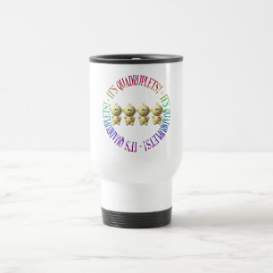 It's quadruplets! travel mug