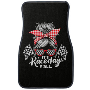 It's Race Day Y'all Racing Car Floor Mat