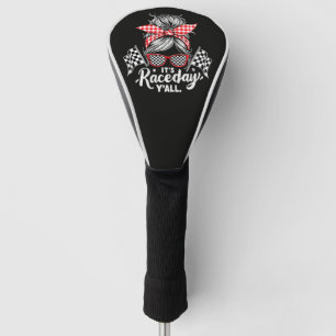 It's Race Day Y'all Racing Golf Head Cover