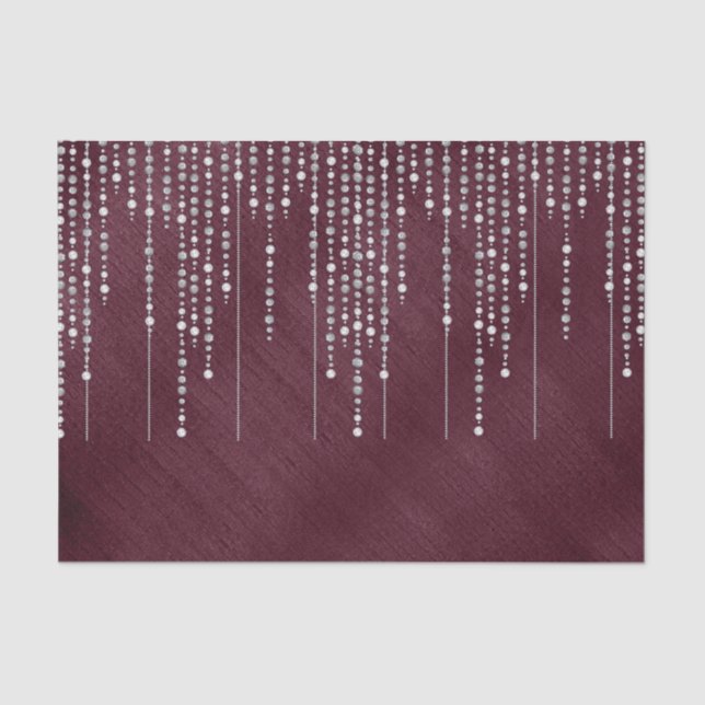 It's Raining Pearl Necklaces! Tissue Paper (Front)