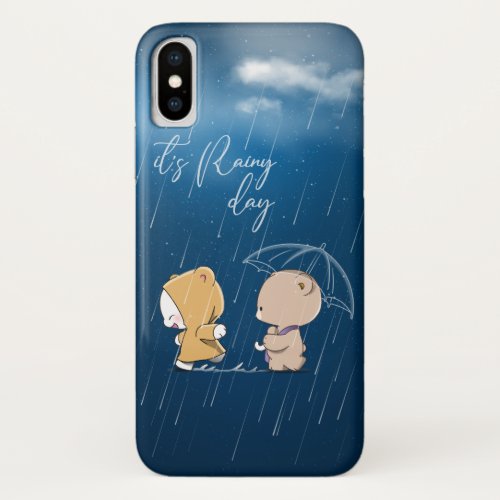 Its rainy day   iPhone x case