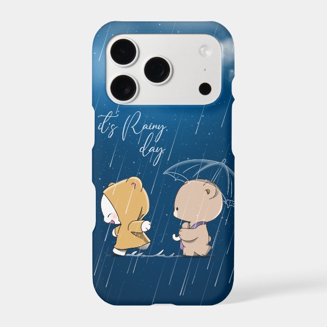 It's rainy day |  iPhone case (Back)