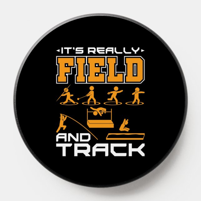 It's Really Field and Track Thrower Jumper  PopSocket (Popsocket)