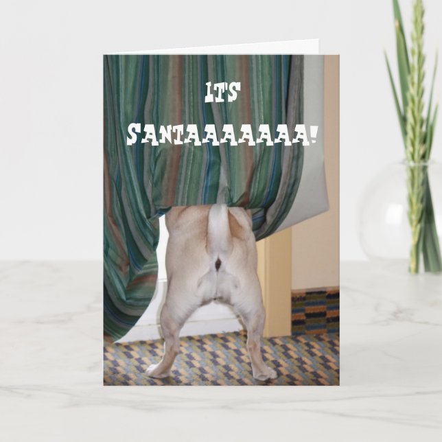 its santa! holiday card (Front)