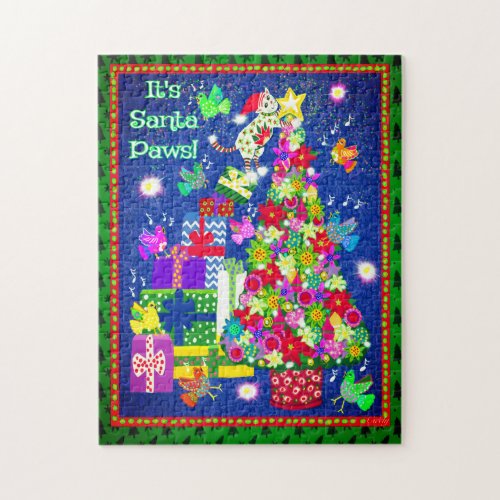 Its Santa Paws Jigsaw Puzzle