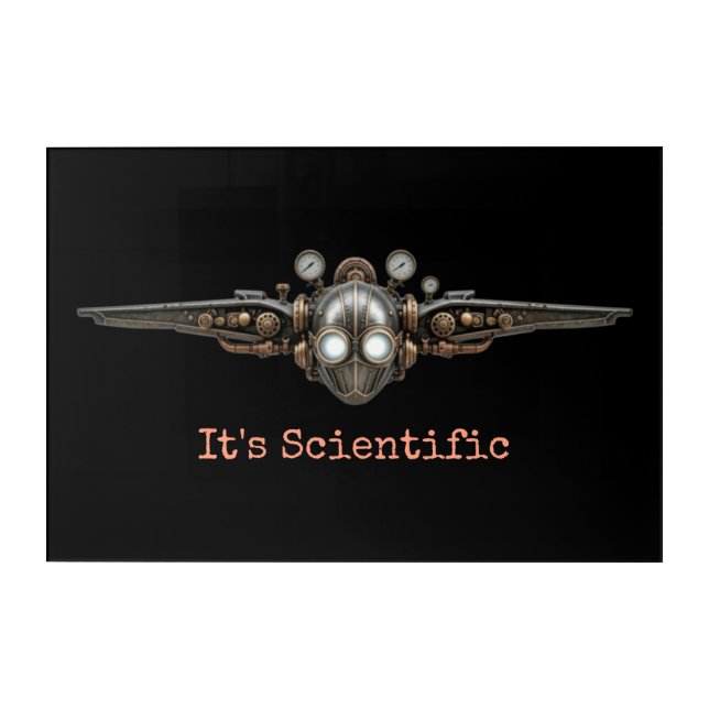 It's Scientific Acrylic Wall Decor (Front)