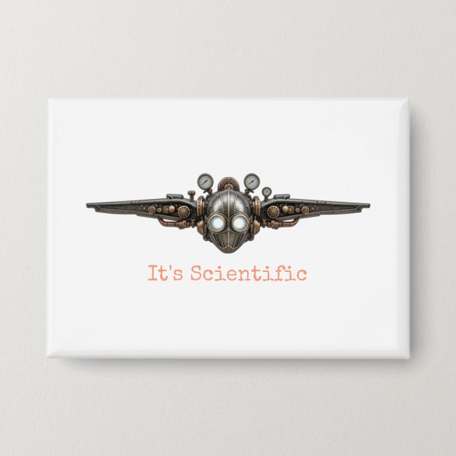 It's Scientific Pin (Front)
