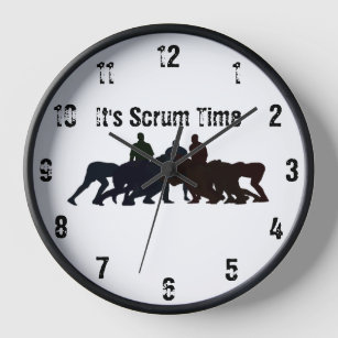 It's Scrum Time Wall Clock