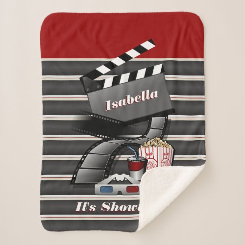 Its Showtime Cinema Sherpa Blanket