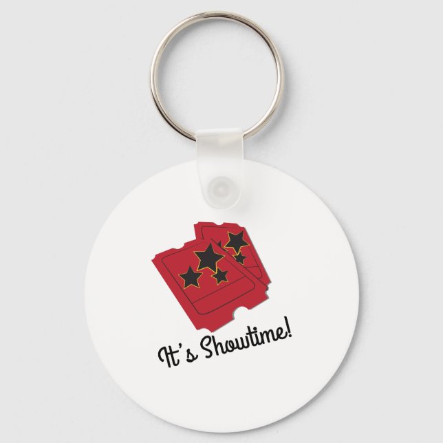 Its Showtime Keychain (Front)