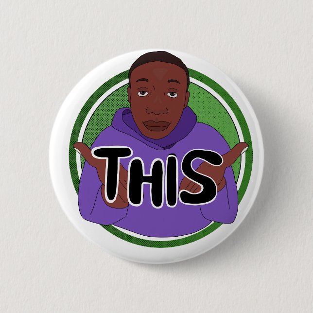It's Simple Button (Front)
