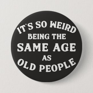 it's so weird... button