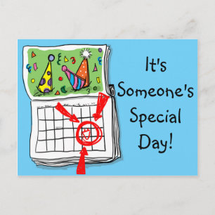 It's Someone's Special Day! Birthday Postcard
