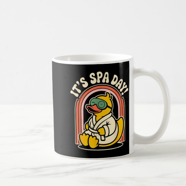 Its Spa Day Wellness Retreat Relax Beauty Home Spa Coffee Mug (Right)