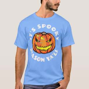 It's Spooky Season Ya'll Halloween Jack O Lantern T-Shirt