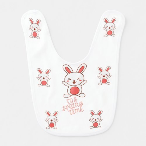 Its Spring Time     Baby Burp Cloth