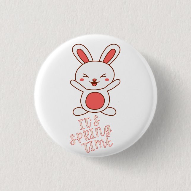 It's Spring Time               Button (Front)