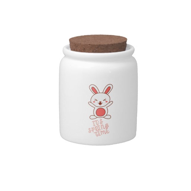 It's Spring Time                       Candy Jar (Front)
