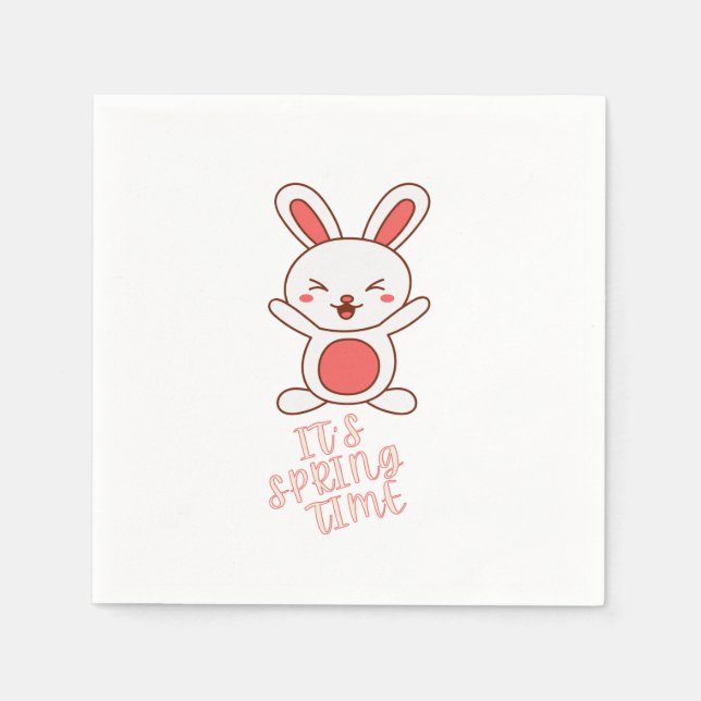 It's Spring Time                        Napkins (Front)