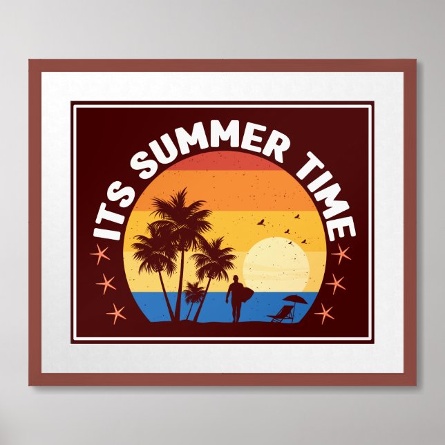 It's Summer Time-65786 Framed Art (Framed Front)