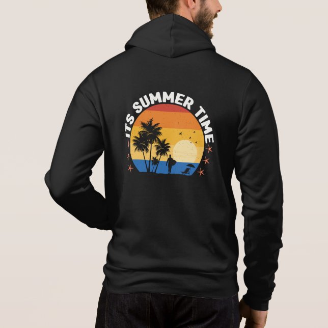 It's Summer Time-65786 Hoodie (Back)