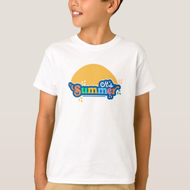 It's Summer Time T-Shirt (Front)