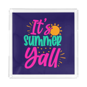 It's Summer Y'all-54808 Acrylic Tray