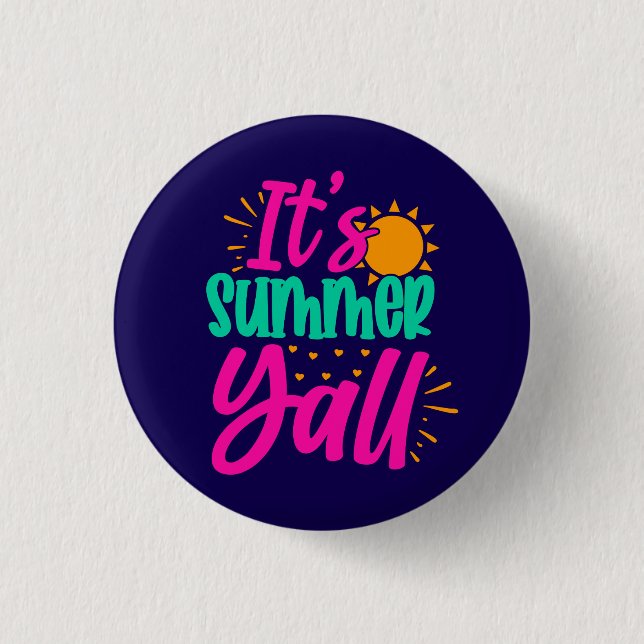 It's Summer Y'all-54808 Button (Front)