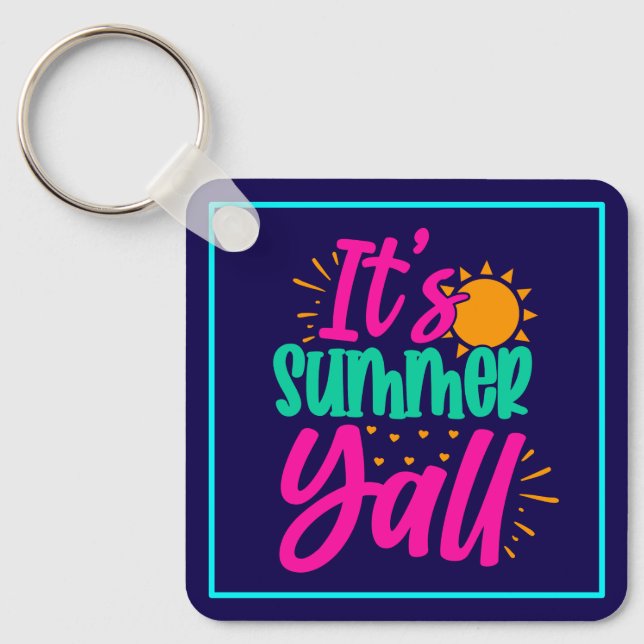 It's Summer Y'all-54808 Keychain (Front)