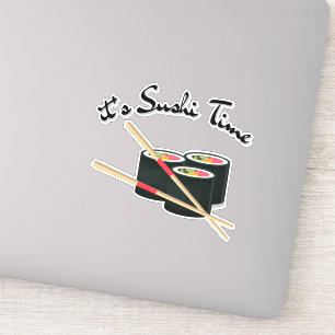 It's sushi time, sushi sticker