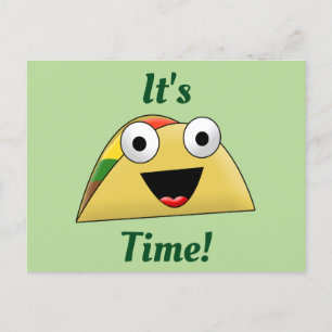It's Taco Time Taco Party Fiesta Invitation