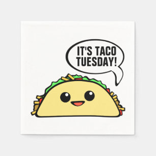 It's Taco Tuesday Napkins