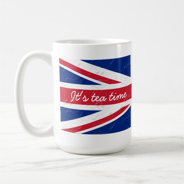 It's tea time coffee mug (Left)