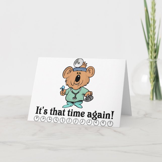 It's that Time Again  Card (Front)