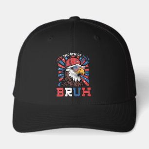 Its The 4th Of July Bruh Bald Eagle Patriotic