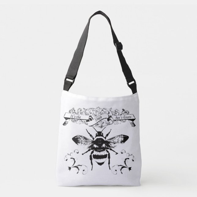 It's the bee's knees crossbody bag (Front)