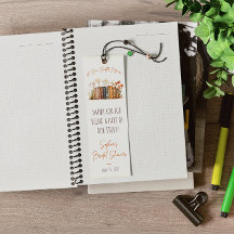 It's the Beginning of a New Chapter Bookmark Favor