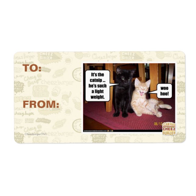 It's the catnip label (Front)