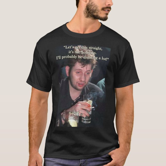 It's the holidays/ drinking shirt (Front)