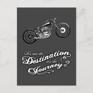 It's the Journey Postcard