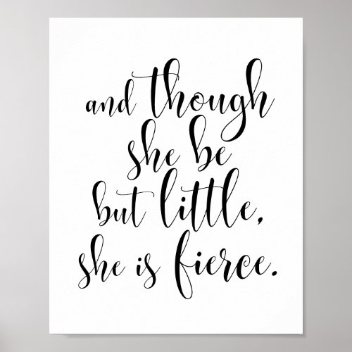 Its the little things in life poster